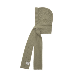 DIAMOND CABLE BALACLAVA 長頸巾連拉克拉法帽